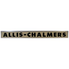 Hood Name Plate Emblem For Allis Chalmers D10 D12 D14 D15 D17 Tractor 233854