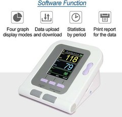 US Automatic Digital Upper Arm Blood Pressure Monitor Heart Beat Meter LCD,cuffs