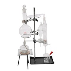 New 500ml Lab Distillation Apparatus Essential Oil Pure Water Glassware KitsUS