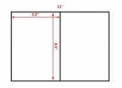 100-20000 Premium 8.5×5.5 Shipping Mailing Labels Half Sheet Self Adhesive