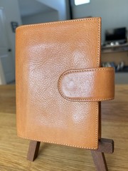 Gillio Firenze Pocket Mia Cara Undyed Epoca Leather with Amica Misprint