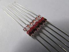 1N34A Germanium Gold Bonded Diodes ITT, BKC, MICROSEMI (100pcs) BEST DEAL U.S.A.