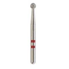 Dental Zirconia Cutting Diamond burs Round End Taper Football Long Round Ball FG