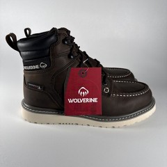 Size Men’s 7 – Wolverine Men Trade Wedge 6″ Moc-Toe Work Boots W230041 – NEW