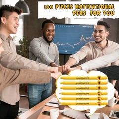 100 Pcs Funny Pens Coworker Appreciation Gifts Inspirational Motivational Quo…