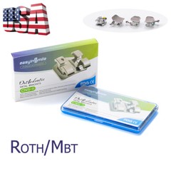 10pks Dental ortho brackets orthodontic Braces mini Roth/MBT 022 345 EASYINSMILE
