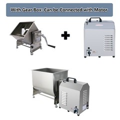 Clivia Electric Tilt Tank Meat Mixer 30L 60lbs Meat Sausage Mixing Machine