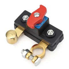 2Pcs Universal Battery Disconnect Switch 12V / 24V Cut Off Isolator for Cars RV