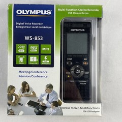 Olympus WS-853 8GB Digital Voice Recorder Stereo MP3 USB microSD