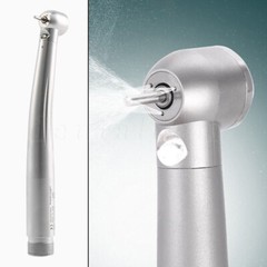 Pieza de mano LED turbina alta velocidad fibra óptica dental estilo NSK 2/4Holes