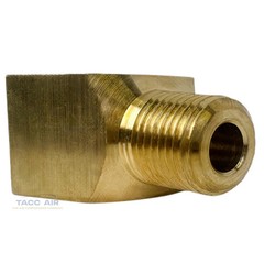 2 PC Brass Y Splitter Manifold 1/4″ Male MNPT x 2 Way 1/4″ Female FNPT Fitting