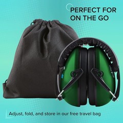 Lightweight Noise Cancelling Headphones | Low-Profile Ear Muffs for Noise…