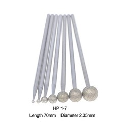 Dental Surgical Diamond Burs 70mm φ2.35mm for Low Speed Handpiece