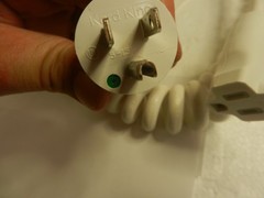 KORD KING HOSPITAL GRADE 3 PRONG COILED POWER CORD EXTENTION INDUSTRIAL 5-15p