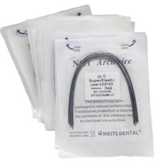 50Bags Dental Ortho Super Elastic Niti Rectangular Arch Wires Ovoid/Natural Form