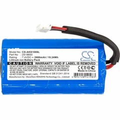 2600mAh Battery For Anker SoundCore Boost,P/N: 2S1B65O