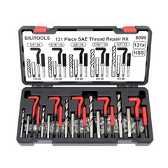 BILITOOLS M3x0.5 Helicoil Thread Repair Kit Metric HSS Drill