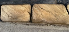 2pcs SET BROOK STONE №2 Concrete stamp RUBBER texture mat Imprint printing