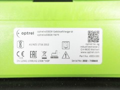 OPTREL CLEARMAXX HELMET & PAPR E3000X SYSTEM UP TO 18 HOUR BATTERY 4900.251 CASE