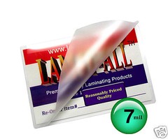 500/pack LAM-IT-ALL 7 Mil Military Card Hot Laminating Pouches 2-5/8 x 3-7/8