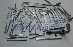 Orthopedic Retractor Bone Drill Saw Surgical Surgery Instruments 29 pcs set