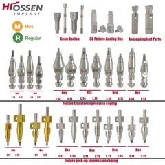 Dental Impression Coping Open Closed Tray Analog Scanbody Fit Nobel/ITI/Hiossen