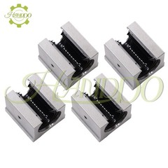 Linear Rails 2Pcs SBR20-2200mm & 4× SBR20UU Bearing Blocks & 4×20mm Fixing Rings