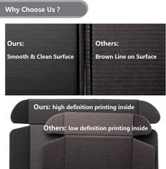 7X5X4 Inches Black Shipping Boxes 25 Pack – Corrugated Cardboard Mailing Box Fo