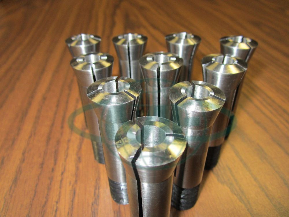 3C COLLETS, PRECISION ROUND COLLET SET–ANY 10 SIZES from our stock #C3—NEW