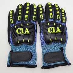 Global Glove CIA617V Cut Impact Abrasion Resistant Gloves Medium Vice Gripster