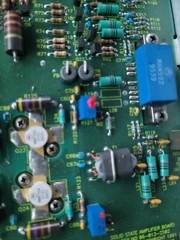 ERBTEC SOLID STATE AMPLIFIER BOARD WITH MOTOROLA MRF 150,MRF148 AND MRF134