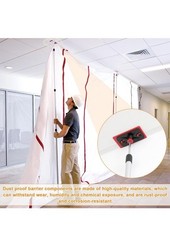 ZipWall Head, Non-Skid Plate, TPH1,Black, RedAmazon’s Choice