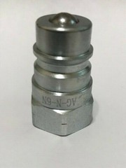 3/8 Agricultural Hydraulic Coupler | Bal Type | ISO 5675 | NPT | Male & Female