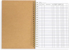 Accounting Ledger Books for Home Budget Tracking, Business Bookkeeping