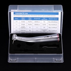 AZDENT Dental 1:5 Increasing Fiber Optic Contra Angle For E-type Electric Motor