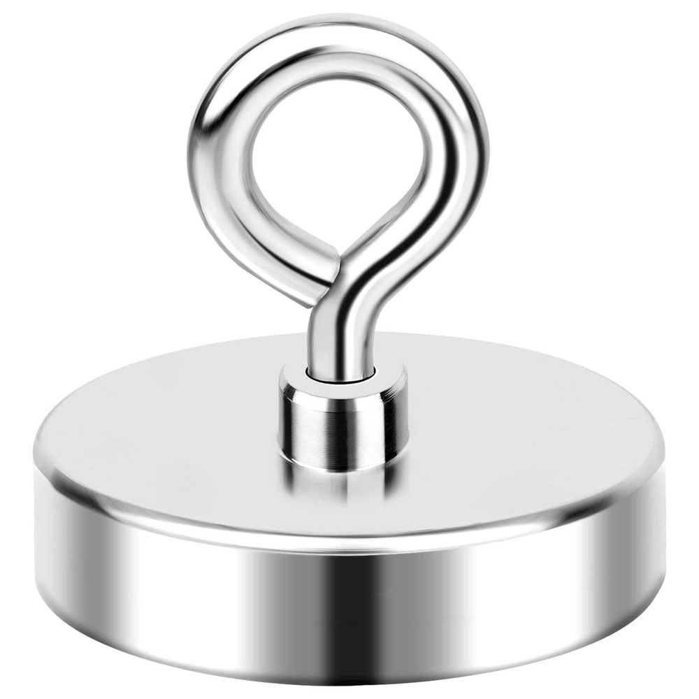 FINDMAG Fishing Magnets 300 LBS Pulling Force 2 inch Neodymium Rare Earth Magnet