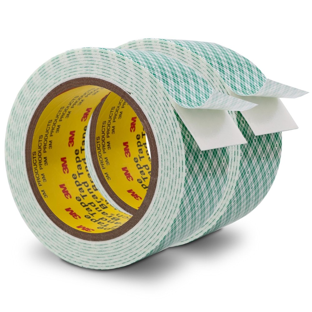 Double Sided Foam Tape 2 x 10Ft 2 Pack White Double Coated Urethane Adhesion