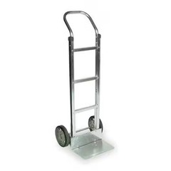 Dayton 6W046 Gphandtruck, 48In, 18In, Slvr, Alum, 500Lb
