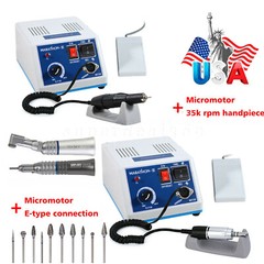 Dental Lab Marathon III Micromotor Polishing N3 /35K RPM Handpiece /Burs kit ns