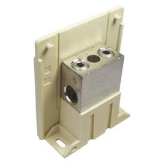 Burndy Bdbscs1pa Power Distribution Block, Open, 1 Pole, 175 A Copper, 600 V