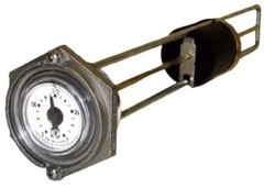 Rochester 8680 Series Flat Dial Vertical Spiral Fuel Level Gauge x 12.5″