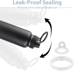 13 Pcs Seal Replacement for Thermoflask 24/32/40/64oz, Water Bottle Lid