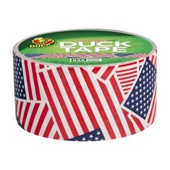 Printed Duck Tape Brand Duct Tape, 1.88 in. x 10 yd., US Flag