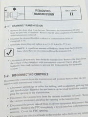 Allison Mechanics Tips Book AT 500 1500 Series Transmissions MT1321EN