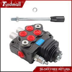 Findmall 2 SPOOL 10GPM 4000PSI LV22RFSTKAB Hydraulic Valve for Loader