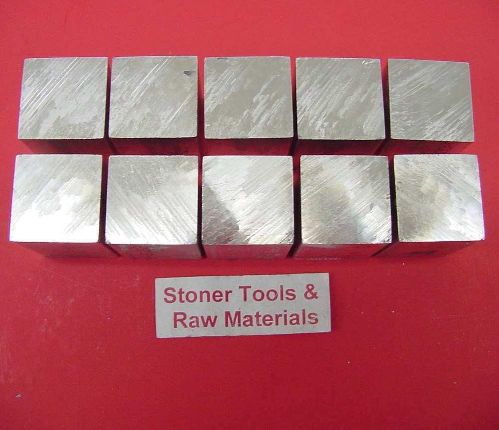 10 Pieces 3/4″ X 1″ ALUMINUM 6061 T6 FLAT BAR 1″ long Solid Extruded Stock New