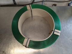 Machine Grade Polyester Strapping Green 4200 FT. x 5/8 IN. x 0.035 IN. PS5835G