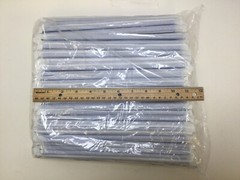 Dixie Plastic Straws 10.25″ Giant Individually Wrapped, Blue, GW104, 1,200/CASE