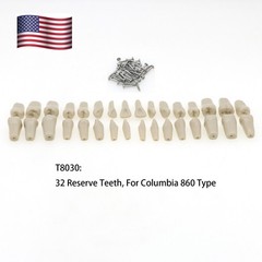 Columbia Dentoform 860 Dental Typodont Mounting Pole With 32pcs Removable Teeth