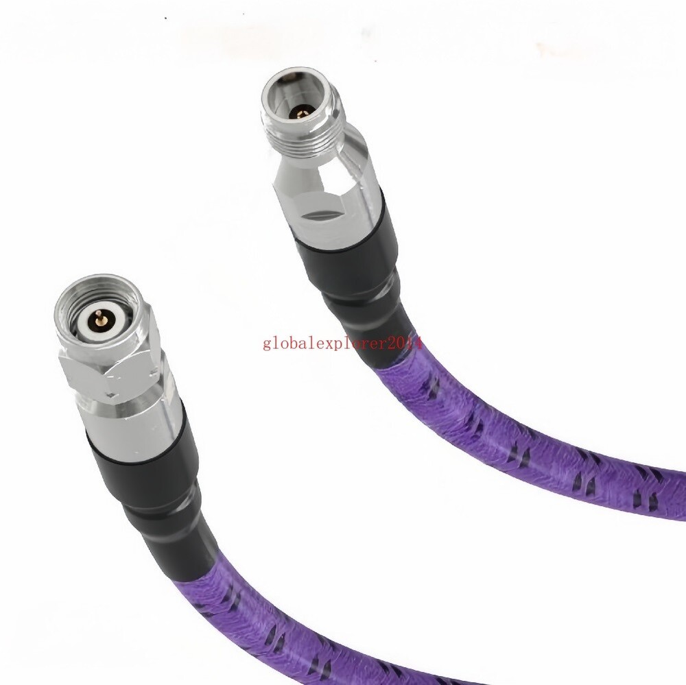 50GHz 2.4mm M/F VNA Test Port Cable Assembly Armored Precision Test Cable 0.5-2m